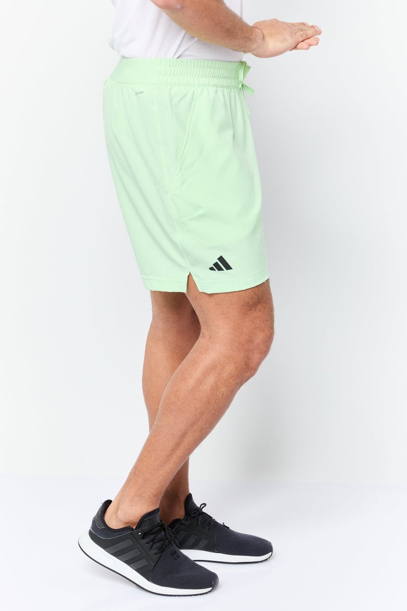Adidas Men 2 In 1 Sportswear Fit Tennis Shorts, Light Green  - Image 2