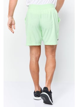 Adidas Men 2 In 1 Sportswear Fit Tennis Shorts, Light Green  - Image 3