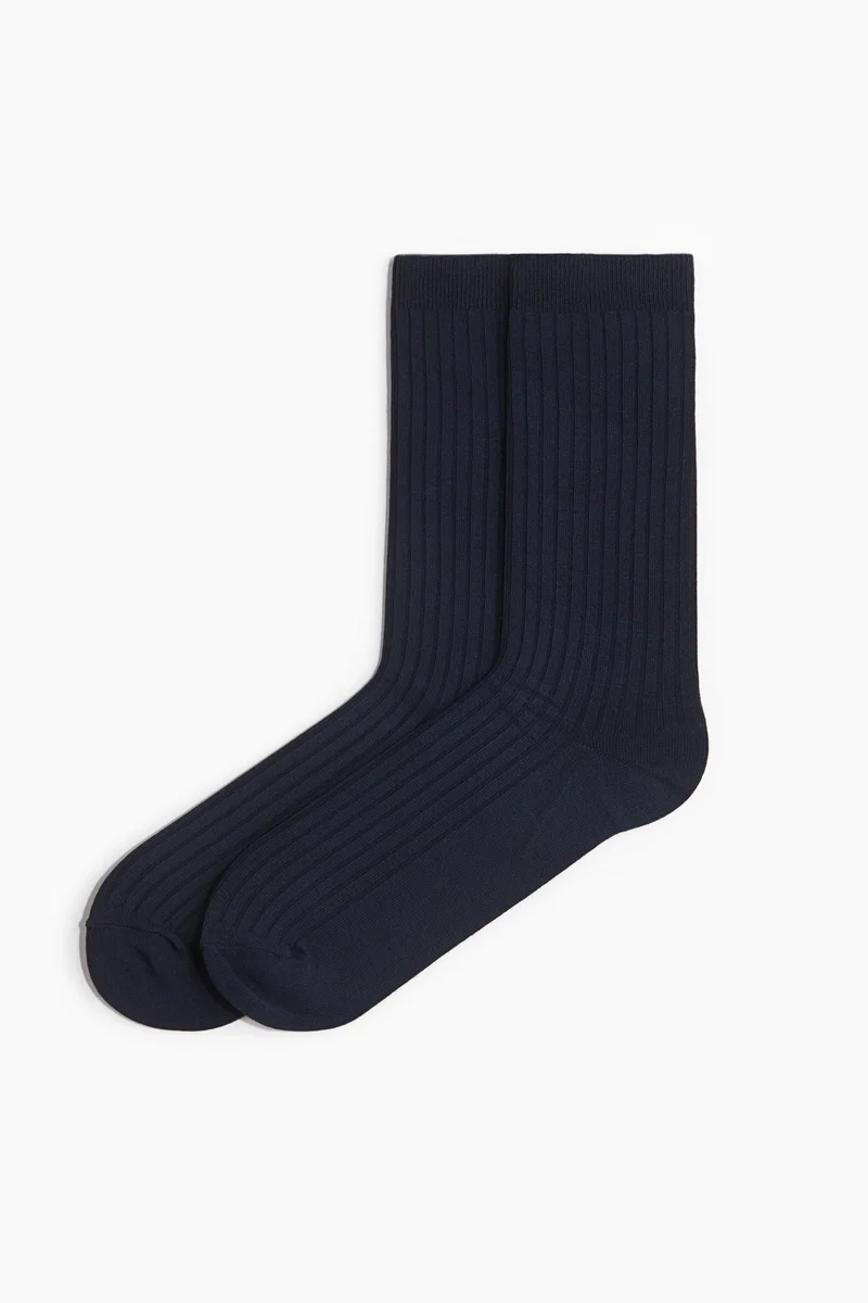 H&M 2-pack bamboo viscose-blend socks