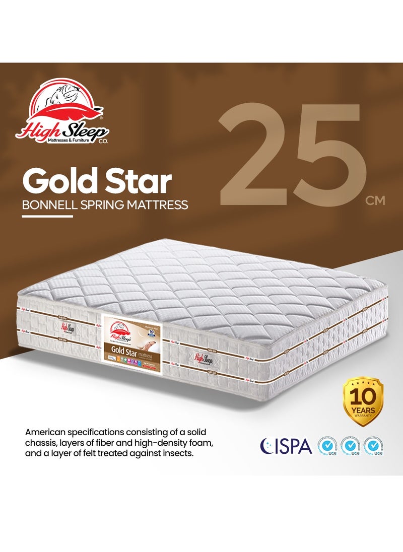 High Sleep - High Sleep Gold Star Mattress 120x195x25 cm - Image 1