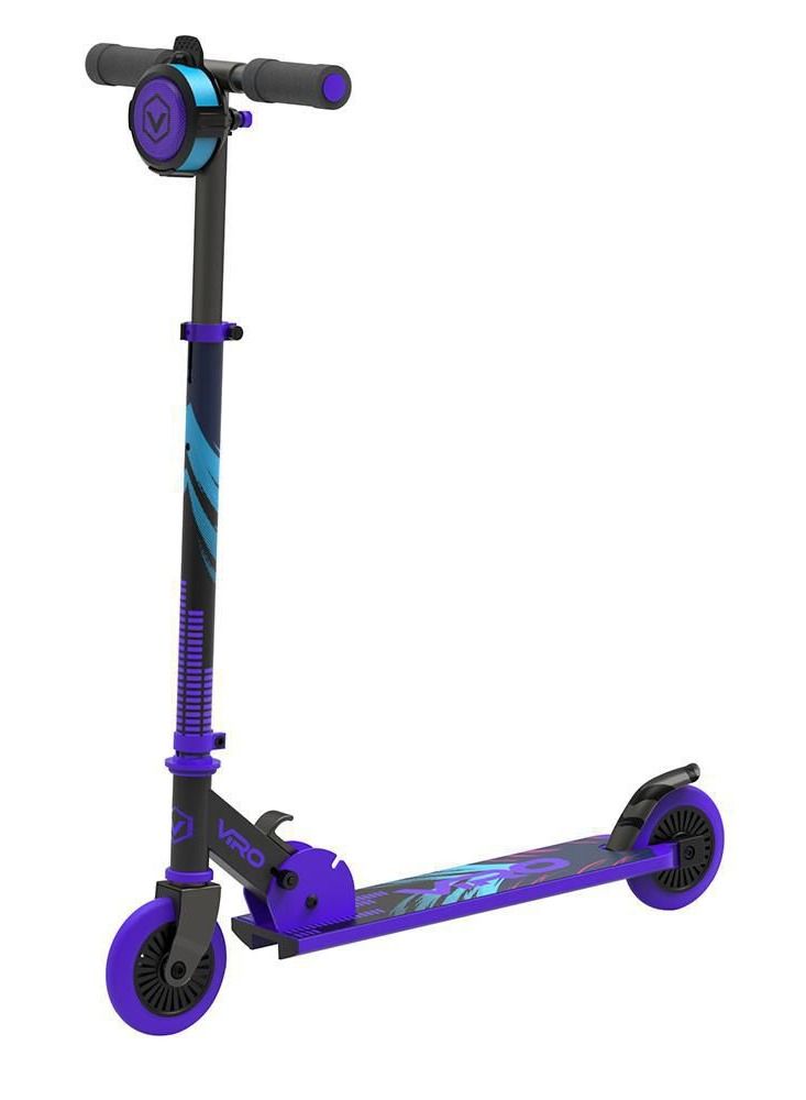 ام جي اي Little Tikes Viro Rides- VR 240 Soundtrack Kick Scooter- بنفسجي