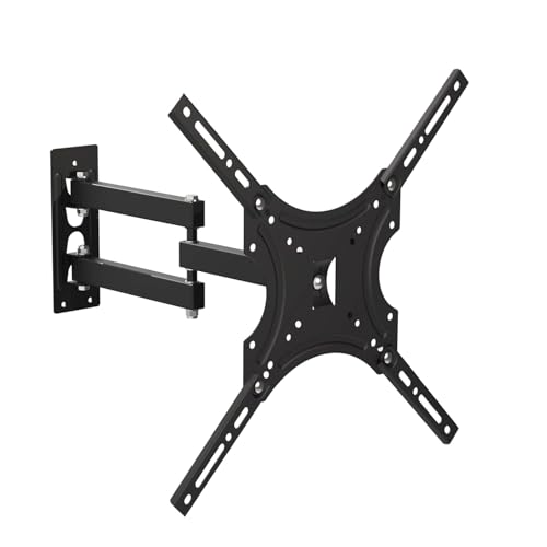 Bectro Movable TV Wall Mount Bracket for 32–55 Inch LED, LCD & Smart TVs | Adjustable Tilt, Swivel & Full Motion Heavy-Duty TV Stand for Space-Saving Setup - Image 1