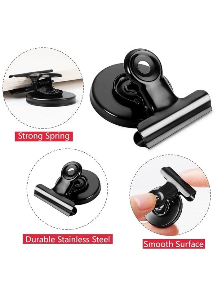 6 Pack Fridge Magnets Refrigerator Magnets, Magnetic Clips for Whiteboard, Magnet Clips for Kitchen Office Organizing & Decorating  - Image 3