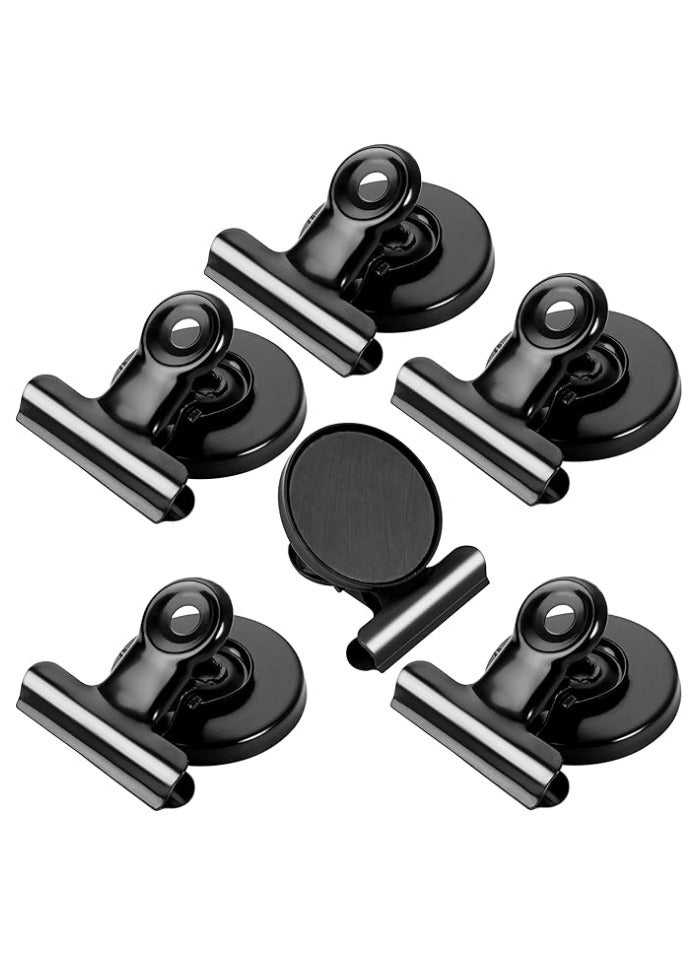 6 Pack Fridge Magnets Refrigerator Magnets, Magnetic Clips for Whiteboard, Magnet Clips for Kitchen Office Organizing & Decorating  - Image 1