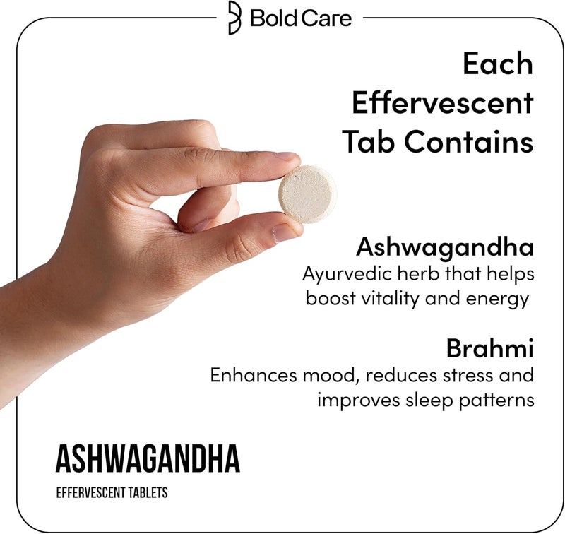 Bold Care Ashwagandha Effervescent Tablets for Men - Image 3
