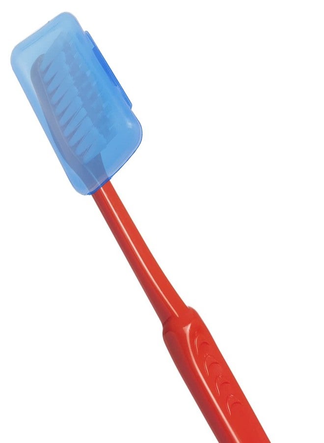 ROYHOO 100PCS Portable Toothbrush Containers Travel Toothbrush Cap Cover Tooth Brush Caps Convenient for Travel, Home, Office and Hotel Use - Image 3