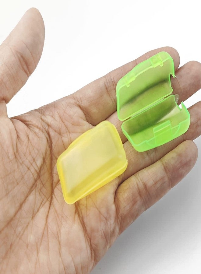 ROYHOO 100PCS Portable Toothbrush Containers Travel Toothbrush Cap Cover Tooth Brush Caps Convenient for Travel, Home, Office and Hotel Use - Image 4