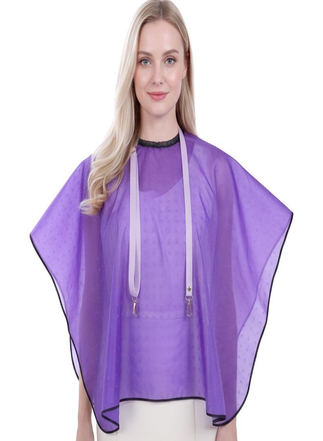 ElevateTech Waterproof Post Surgery Shower Cape Cover with Drain Holder Mastectomy Chest Shoulder Shower Protection Shawl for Mastectomy, Chest or Shoulder Surgery, Mastectomys Recovery Supplies - Image 3
