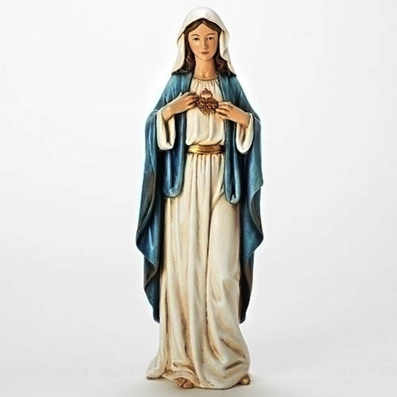 Roman Joseph Studio Immaculate Heart of Mary Figurine 17.25 Inch - Image 4
