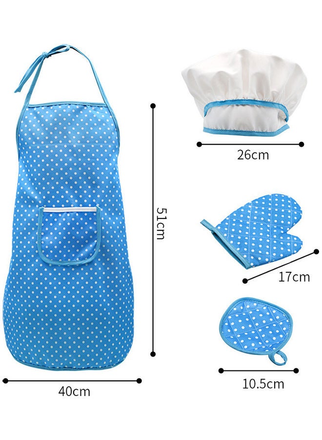 Loquat 18-Piece Kids Cooking Set with Chef and Hat Apron - Image 2