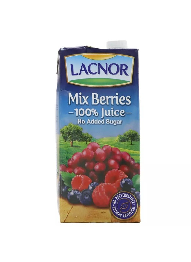 Lacnor Lacnor Mix Berries 100% Juice- Red  - Image 1