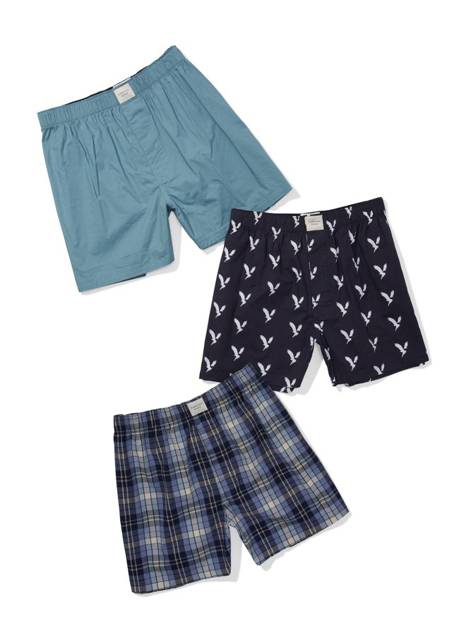 American Eagle - AEO Stretch Boxer Short 3-Pack - Image 1