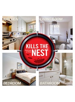 Combat Roach Killing Bait, Large Cockroach Station, Kills the Nest ​- 8 Count  - Image 2