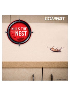 Combat Roach Killing Bait, Large Cockroach Station, Kills the Nest ​- 8 Count  - Image 4