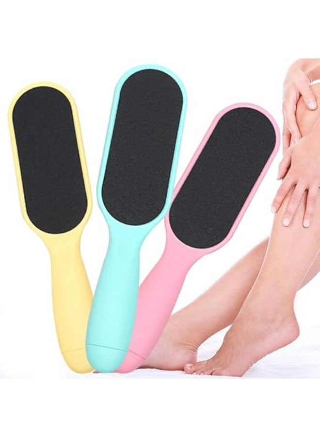 Foot File for Removing Dead Skin and Cracked Heels – Foot Care Tool with Ergonomic Handle, Reusable – Callus Remover for Men & Women – Perfect Pedicure Tools for Foot Scrubbing (Random Color) - Image 1