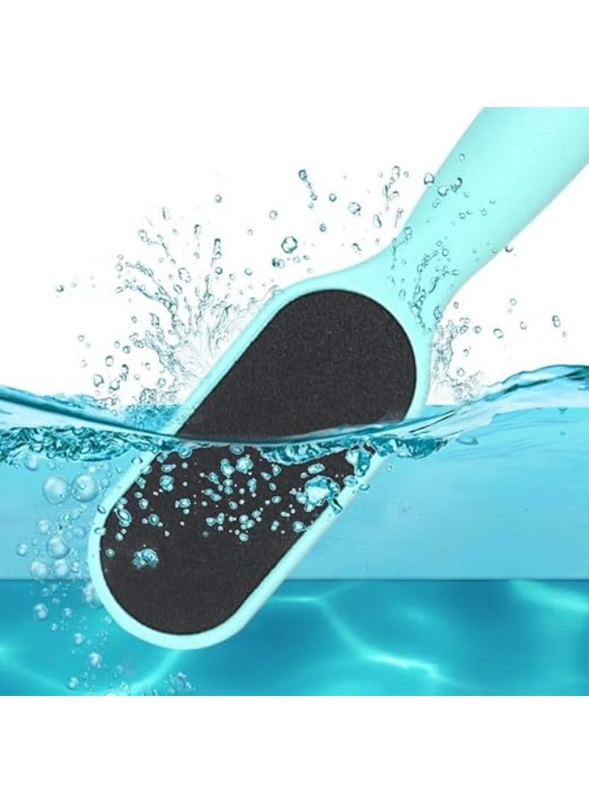 Foot File for Removing Dead Skin and Cracked Heels – Foot Care Tool with Ergonomic Handle, Reusable – Callus Remover for Men & Women – Perfect Pedicure Tools for Foot Scrubbing (Random Color) - Image 4