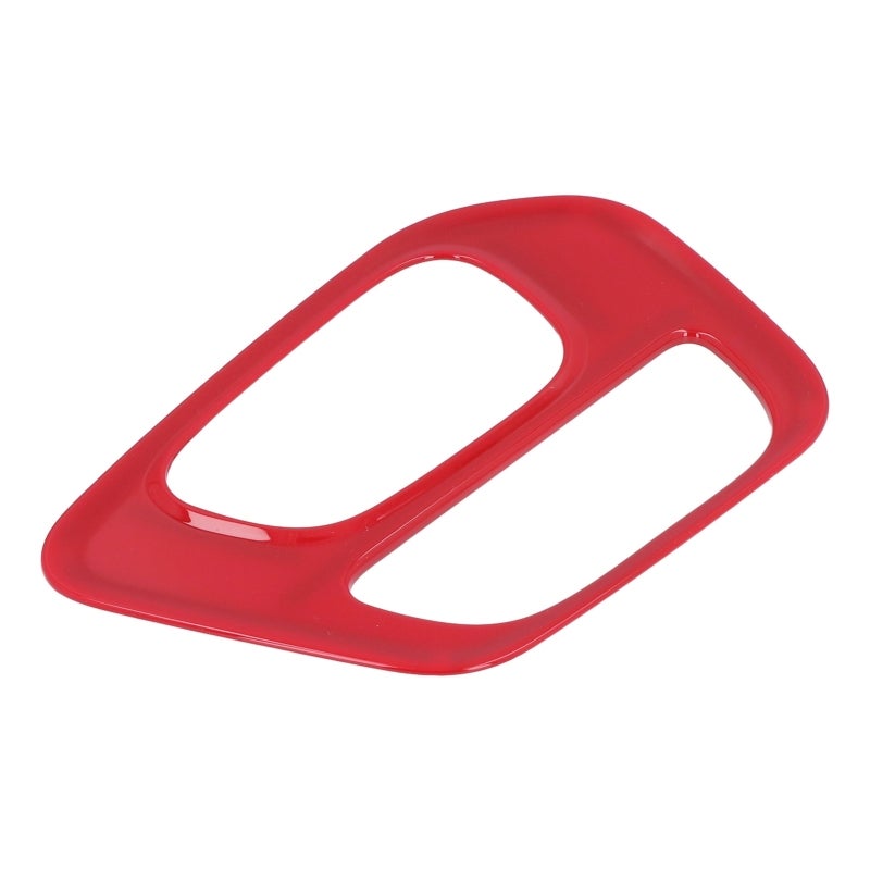 Gear Shift Panel Frame: Red High-Quality ABS Anti-UV Coating - Perfect Fit Center Console Trim for Dodge Challenger 2015-2021 Interior Upgrade - Image 4