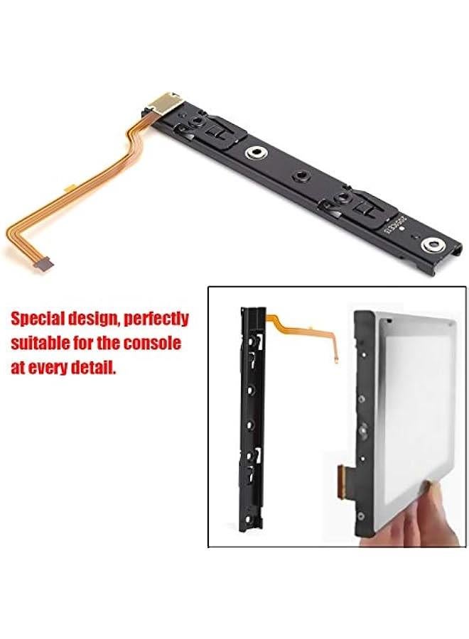Loquat L/R Slider Replacement Parts, Spare Parts Left u0026 Right Slider with Flex Cable Repair for Switch Console Metal Slider for Switch(L Handle) - Image 5