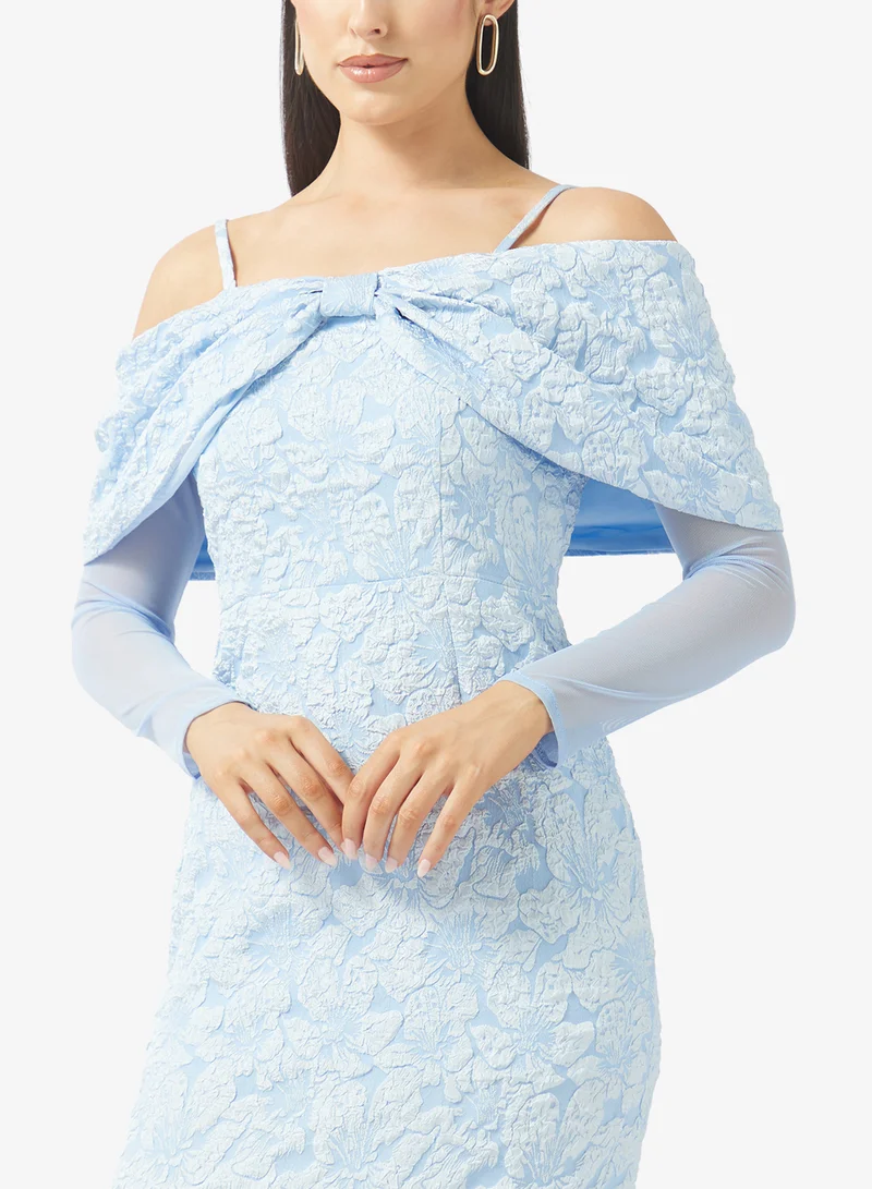 Ella Limited Edition  Off Shoulder Shift Dress for Women | Best Price UAE