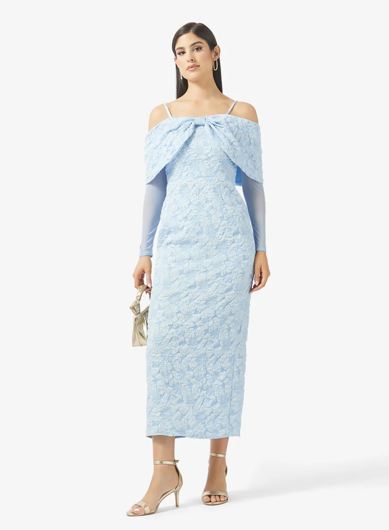 Ella Limited Edition  Off Shoulder Shift Dress for Women | Best Price UAE