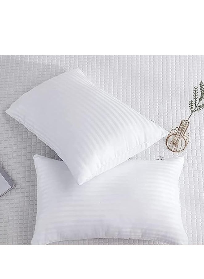 House One Strip Hotel Pillow Microfiber - White - 75x50 cm  - Image 2