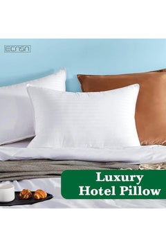 House One Strip Hotel Pillow Microfiber - White - 75x50 cm  - Image 3