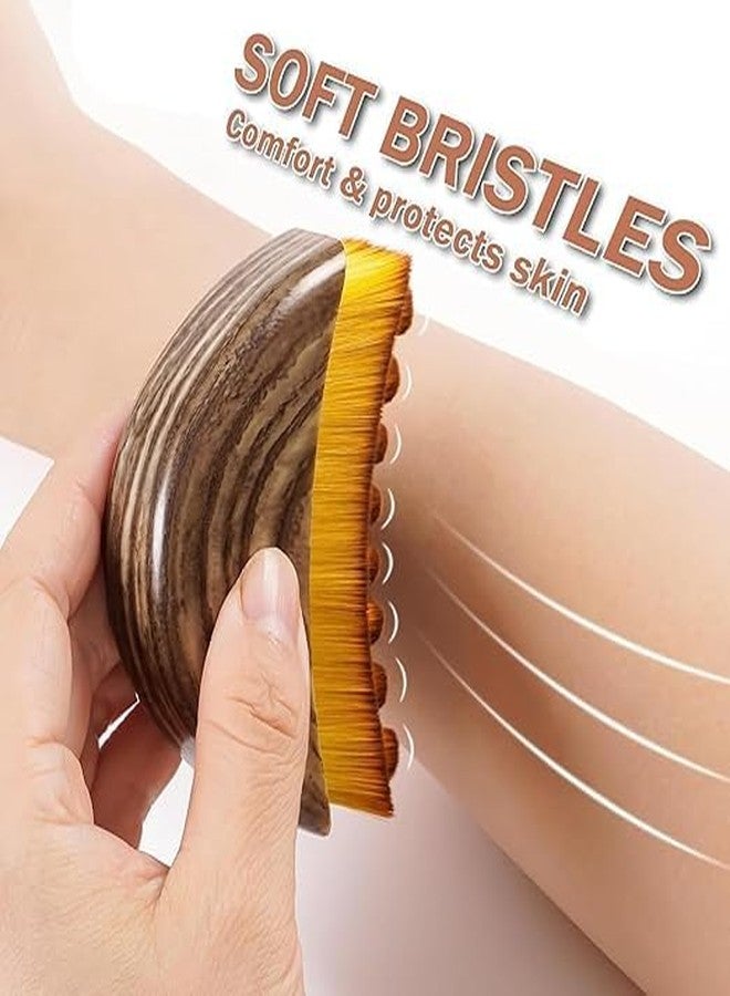 JAMBUVANTI 1Pack,Contour Face Brush for Lymphatic Drainage, Ergonomically Designed to Fit The Skin Jawline and Chin Sculpting, Reduce Puffiness, Precision Contour Desighn, Ultra Soft Bristles. - Image 5