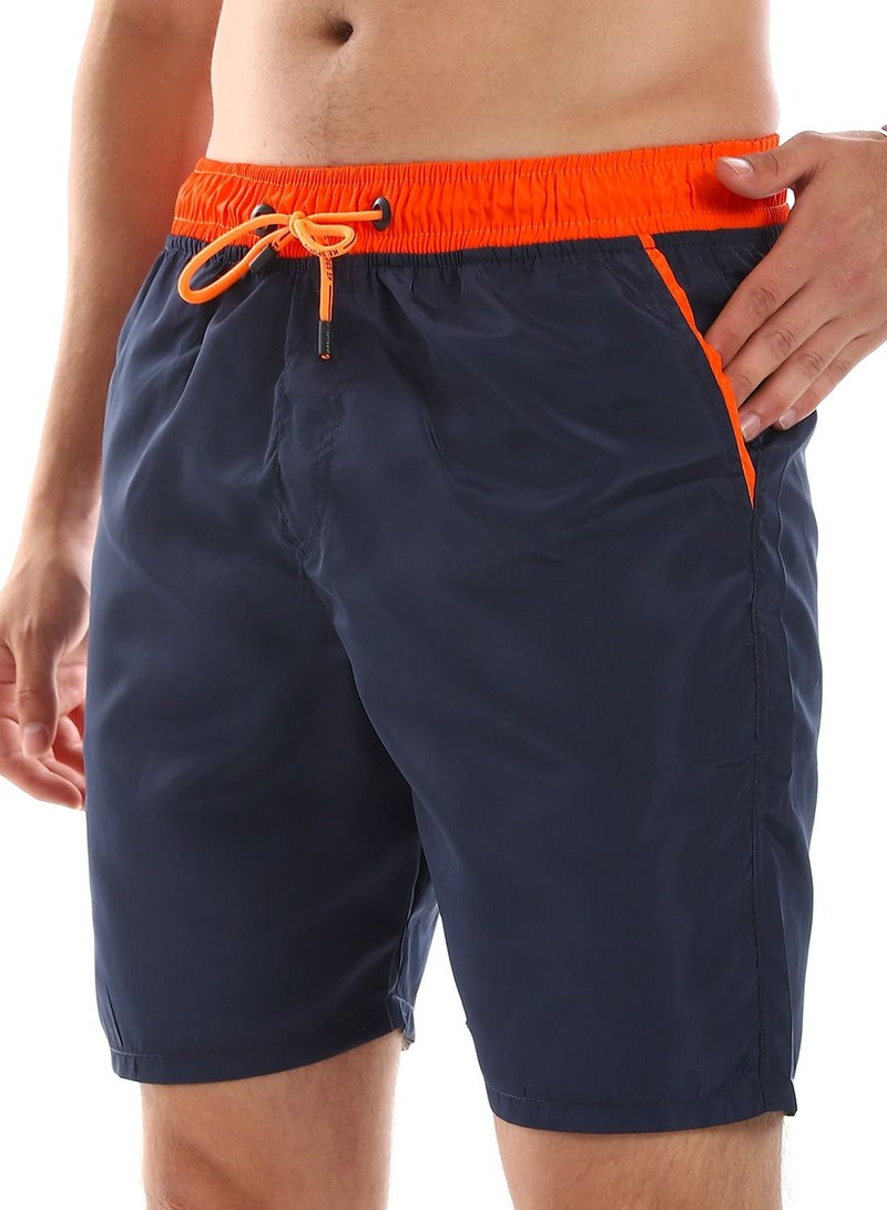 Caesar Mens Swim Short, Water Proof 100% Polyester Fabric  - Image 3