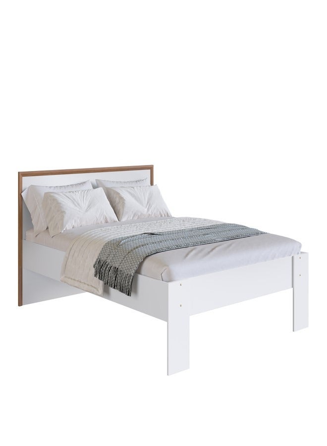 ART IN MOVEIS Double Bed White Color 194.8x141.6x84.6cm  - Image 2