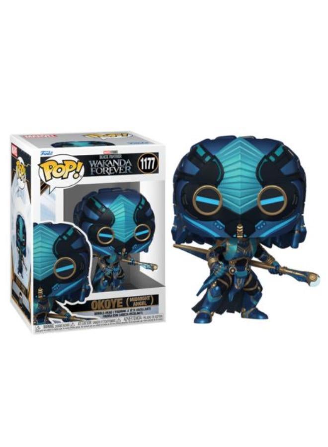 Funko Pop! Super Heroes : Marvel Black Panther Wakanda Forever - Okoye (Midnight Angel) - Image 2