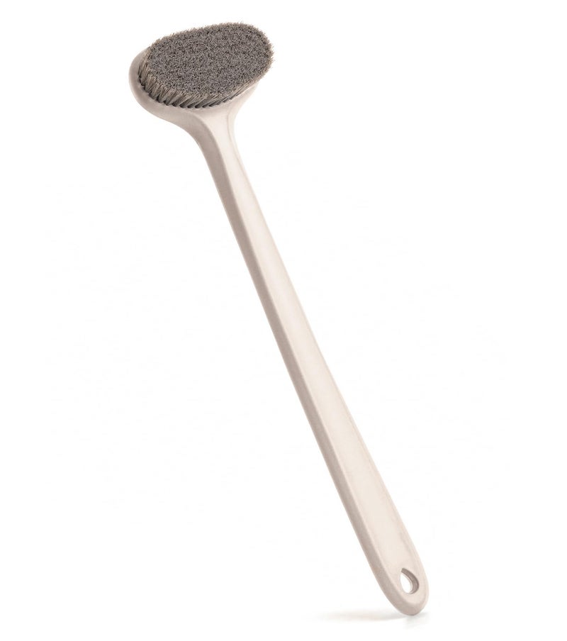 surlees Back Scrubber for Shower, Bath and Body Brush for Elderly, Men and Women, 15 Inch / 38 CM (White, Scrub Force 4) - Image 1