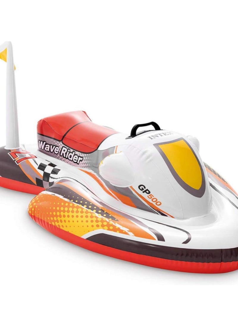 INTEX - Inflatable Speedboat Pool Boat, 117x77cm - Image 1