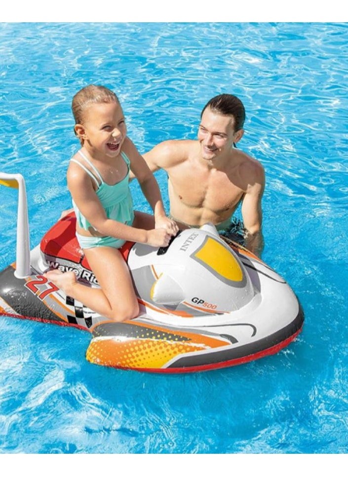 INTEX - Inflatable Speedboat Pool Boat, 117x77cm - Image 1
