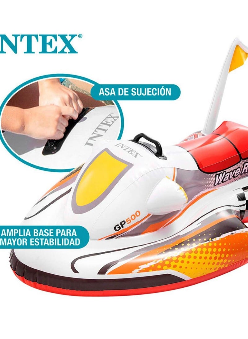 INTEX - Inflatable Speedboat Pool Boat, 117x77cm - Image 1