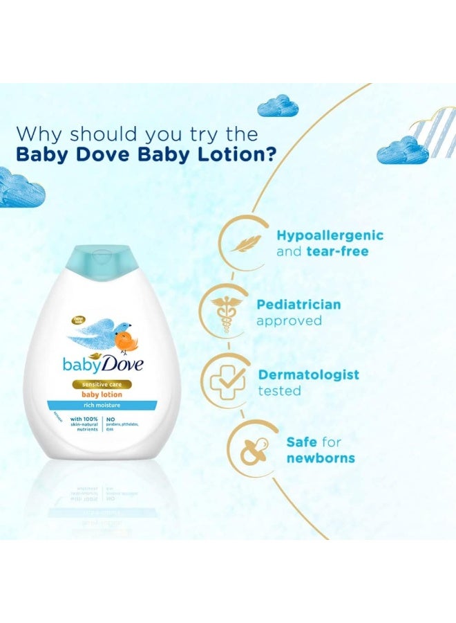 Baby Dove Nourishing Lotion (400ml) - Image 5