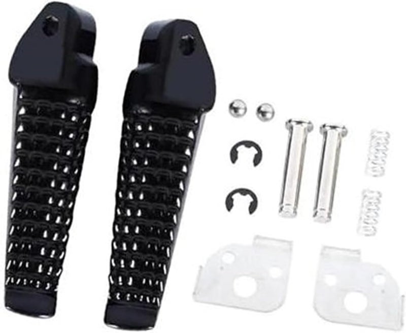QASULER Motorcycle Rear Footrest Foot Pegs - Image 1