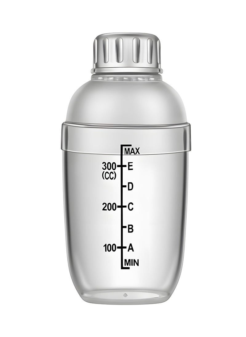 Generic 350ml Transparent ABS Plastic Shaker Cup for Coffee, V60 Coffee Tools, Easy to Clean, Dishwasher Safe, BPA-Free  - Image 1