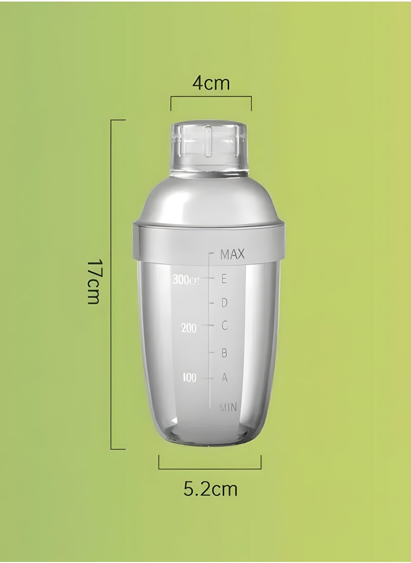Generic 350ml Transparent ABS Plastic Shaker Cup for Coffee, V60 Coffee Tools, Easy to Clean, Dishwasher Safe, BPA-Free  - Image 5