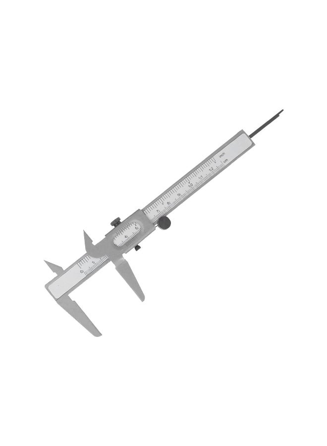 High Precision Metal Vernier Caliper Manual Measuring Caliper Tools Micrometer Ruler (5in) - Image 4