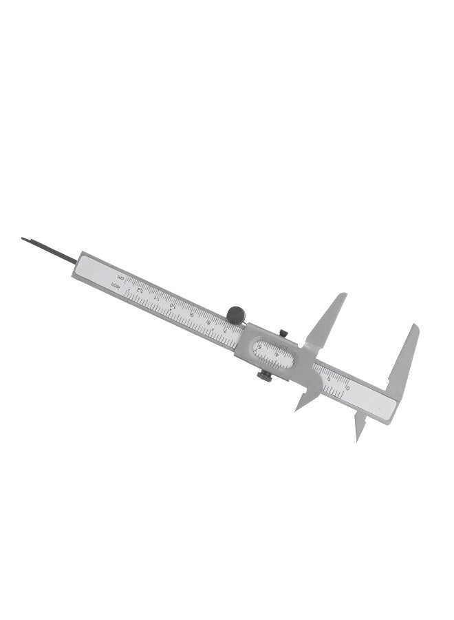 High Precision Metal Vernier Caliper Manual Measuring Caliper Tools Micrometer Ruler (5in) - Image 3