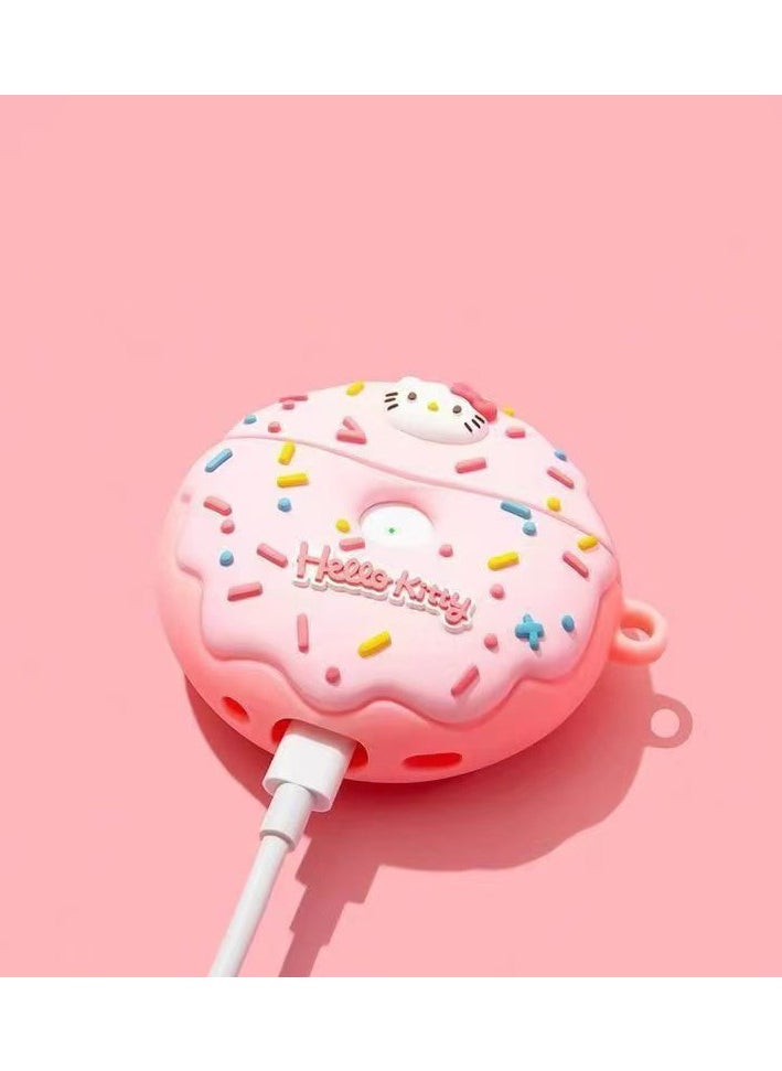 Generic - For Bluetooth Headset Air Pods Pro 2 Generation Protective Case - Hello Kitty Protective Case - Silicone Drop Resistant Waterproof Case - Image 1