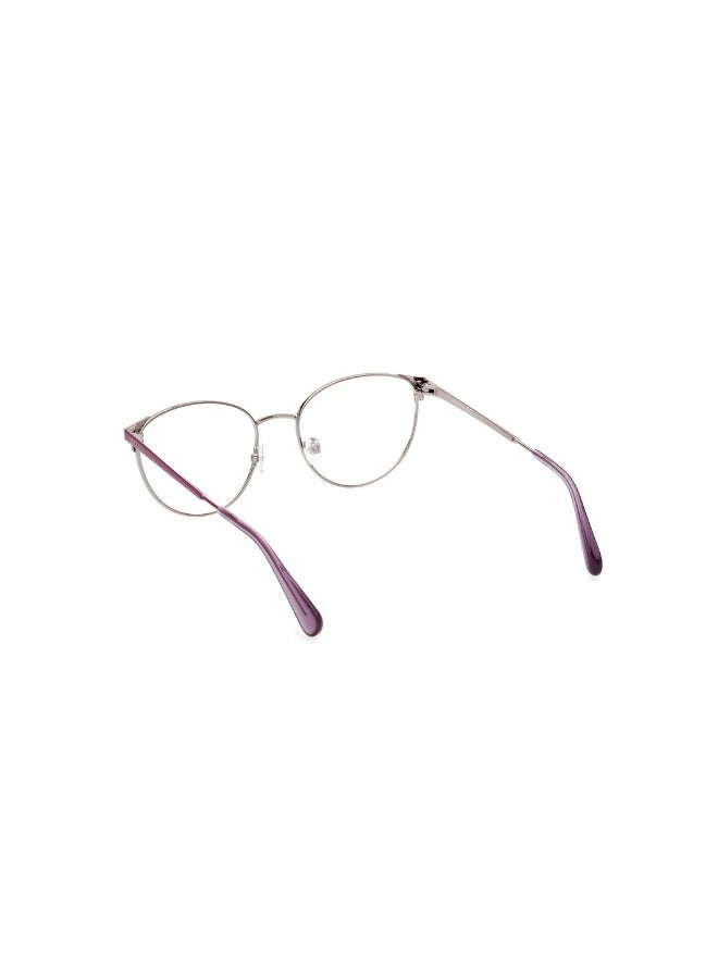 ماكس اند كو نظارة طبية بشكل دائري للنساء بأذرع معدنية MO5100  مقاس 51 - معدني لامع - Image 3