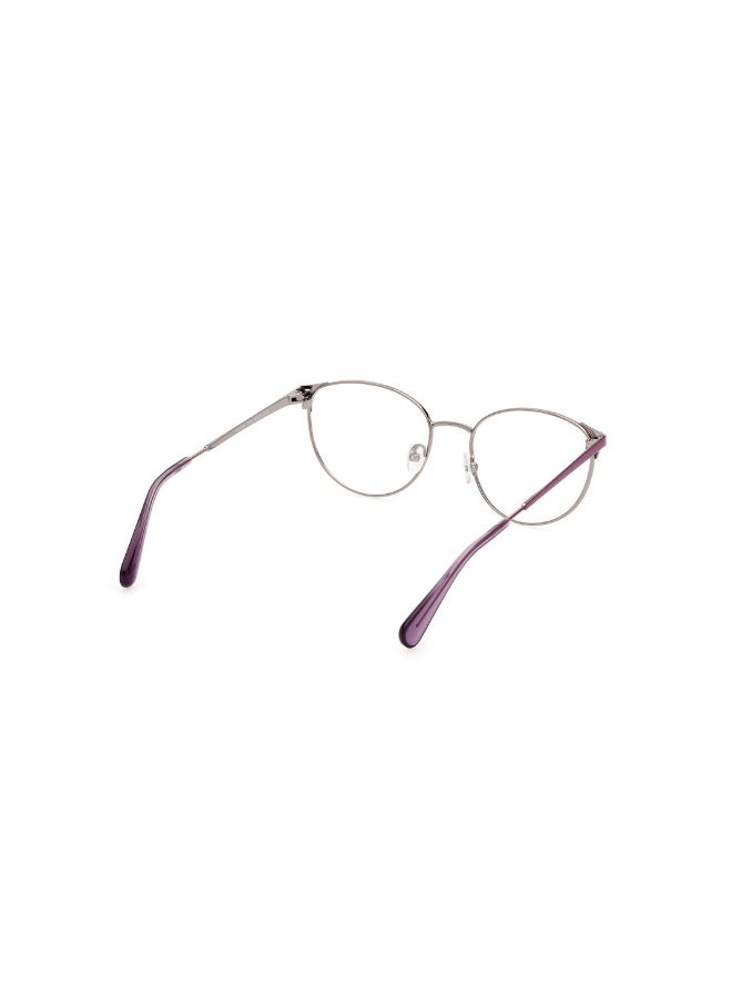 ماكس اند كو نظارة طبية بشكل دائري للنساء بأذرع معدنية MO5100  مقاس 51 - معدني لامع - Image 5