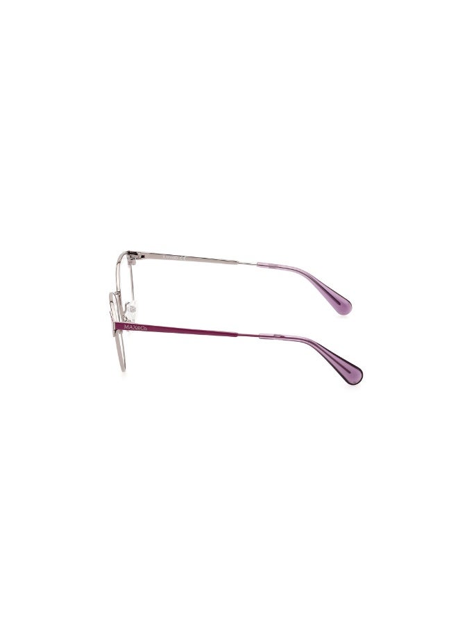 ماكس اند كو نظارة طبية بشكل دائري للنساء بأذرع معدنية MO5100  مقاس 51 - معدني لامع - Image 2