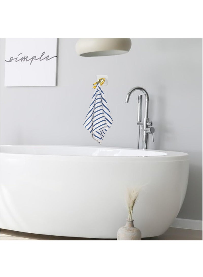 KASTWAVE Hand Shaped Key Hook,Hand Gesture Wall Hooks,Key Holder Wall Mount, Unique New Hand Shaped Wall Hooks, Hand Shape Wall Mounted Adhesive Hook Hand Shape Hooks for Coat, Scarf, Hat - Image 4