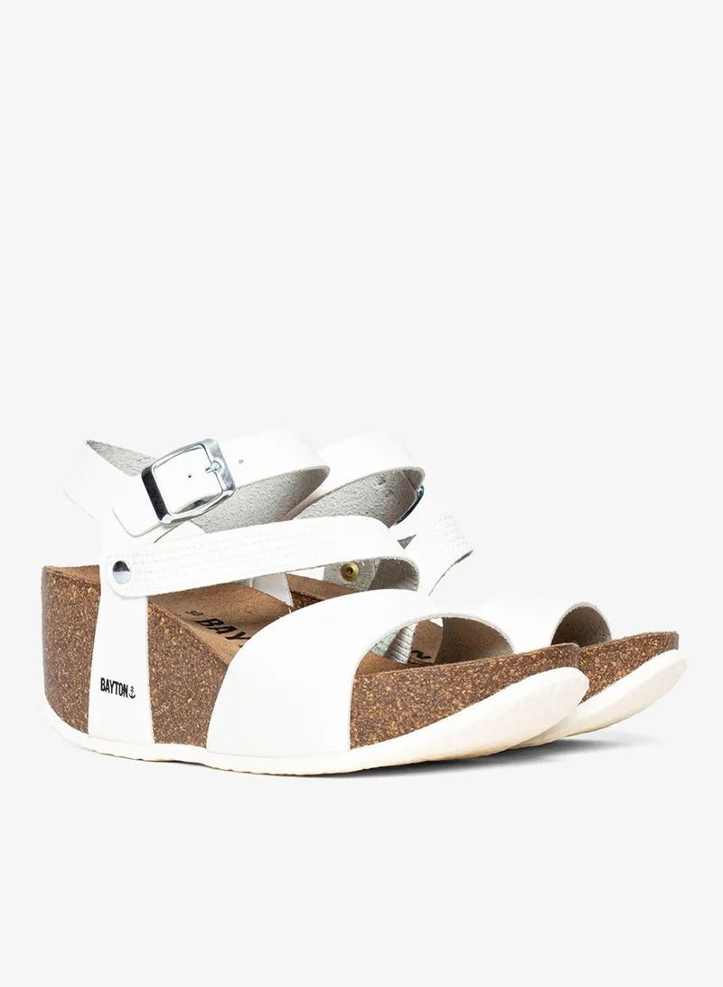 بيتون صنادل ميليلا بكعب ويدج متوسط