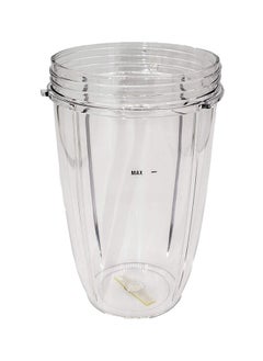 Y&D 2 Piece Tall Cup And Lip Ring For Nutribullet Clear/Grey  - Image 3