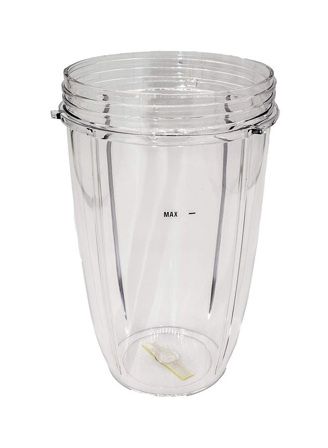 Y&D 2 Piece Tall Cup And Lip Ring For Nutribullet Clear/Grey  - Image 3