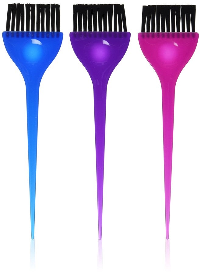 Soft 'N Style 3 Piece Translucent Dye Brush Set