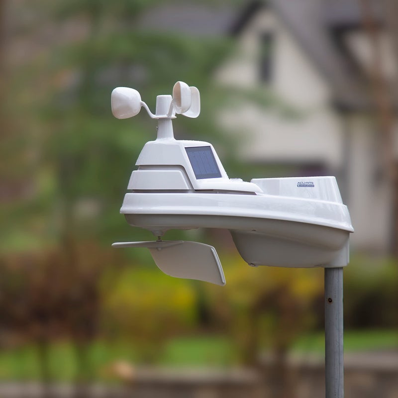 AcuRite Iris (5-in-1) Home Weather Station with Wi-Fi Connection to Weather Underground with Temperature, Humidity, Wind Speed/Direction, and Rainfall (01540M) , Black - Image 4